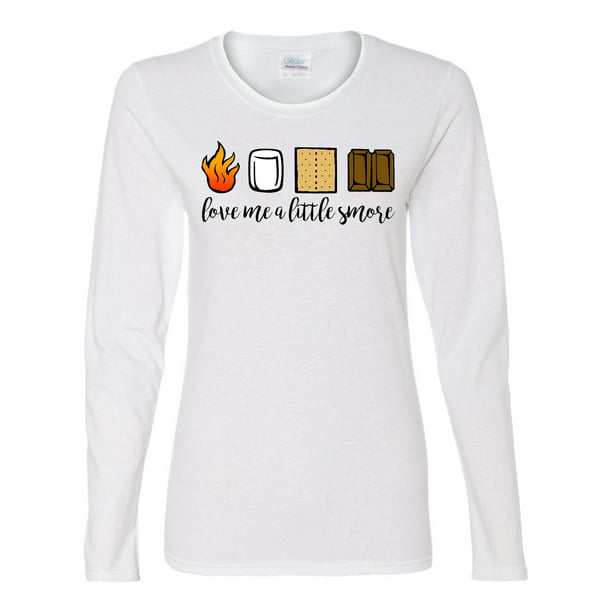 Smore Design Red T-Shirt Cute Funny Valentine Shirt for Boys or Girls Valentines Day Shirt for Kids or Toddlers 